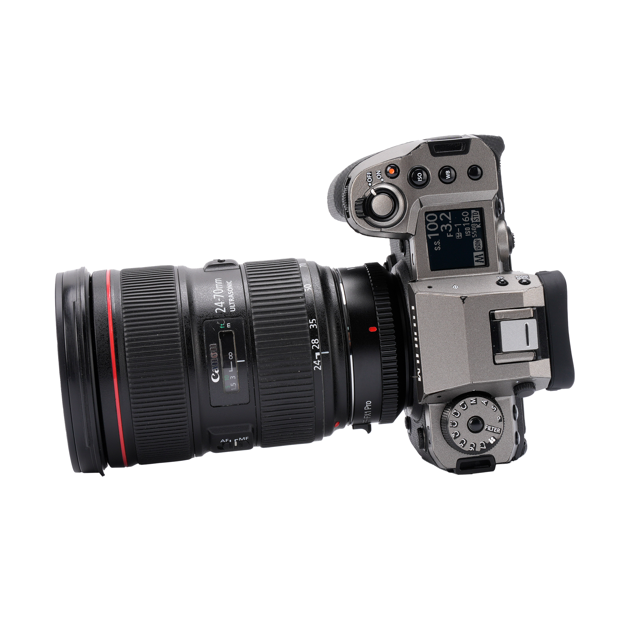 Viltrox EF-FX1 Pro Adapter for Canon EF/EF-S Lenses on Fuji X-Mount