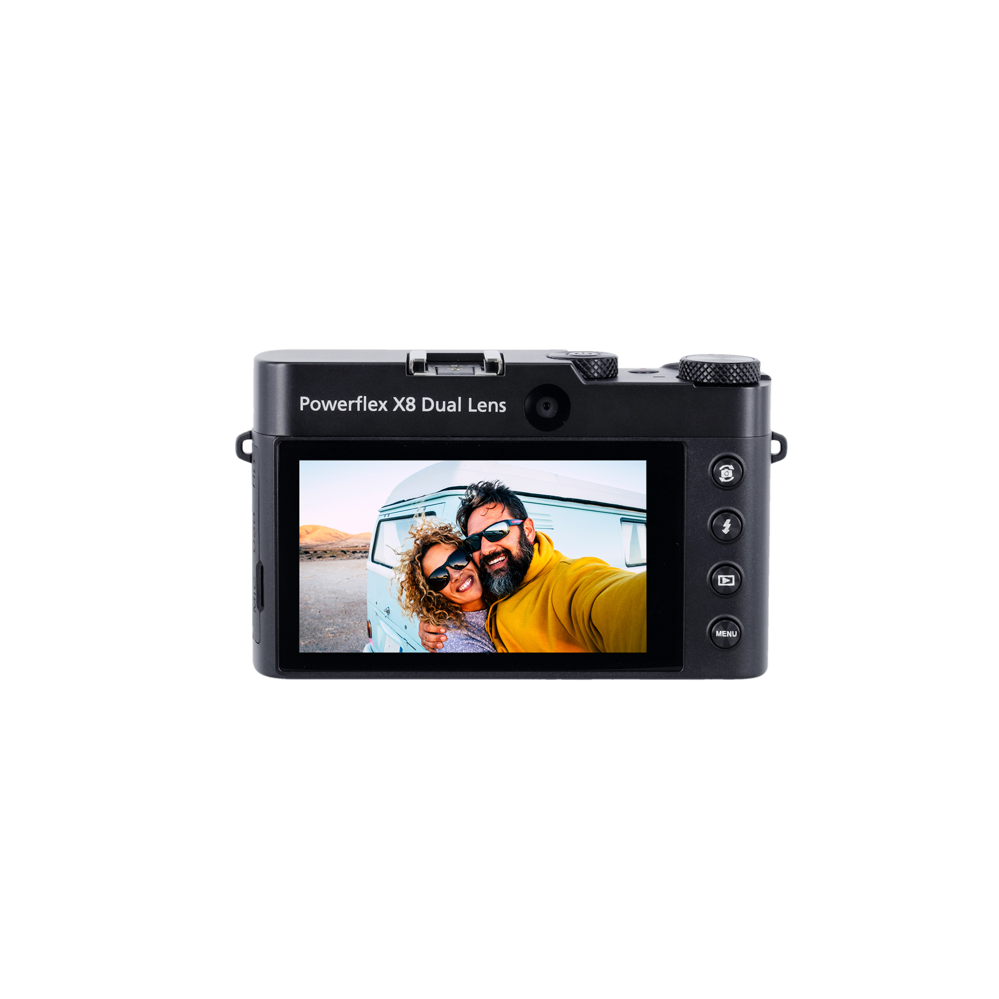 Powerflex X8 Dual Lens | 64MP Digitalkamera mit 5K