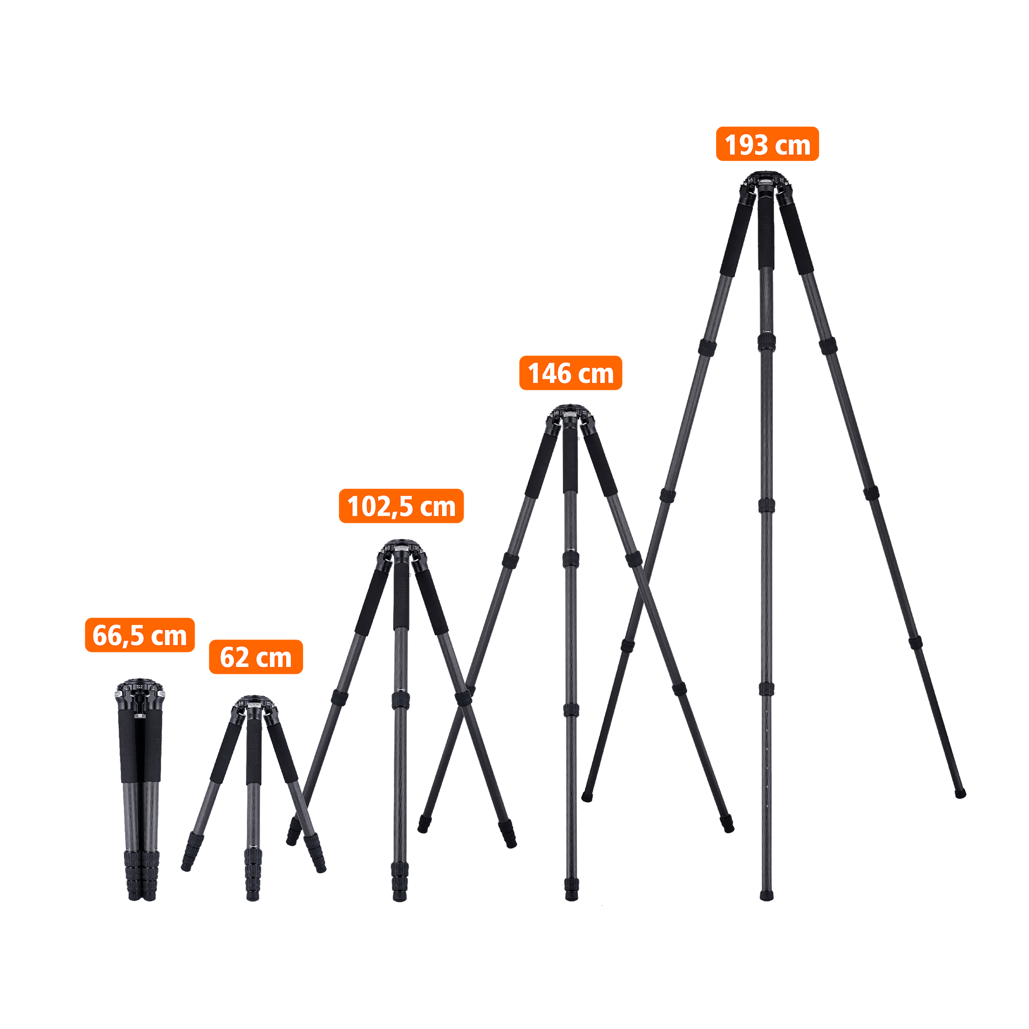 Rock Solid Alpha XL Mark III - Carbon Tripod