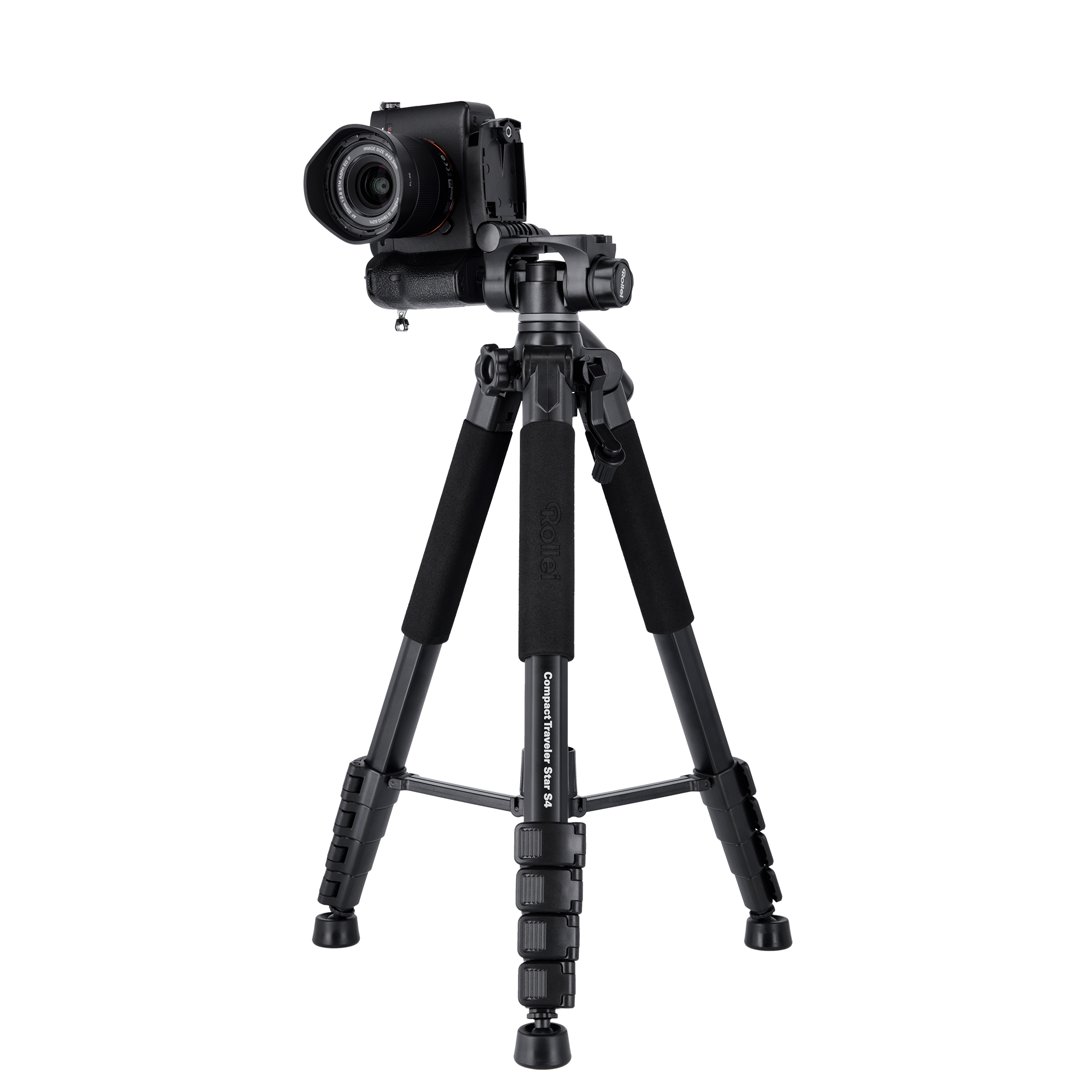 Stativ I Aluminium I Compact Traveler Star S4