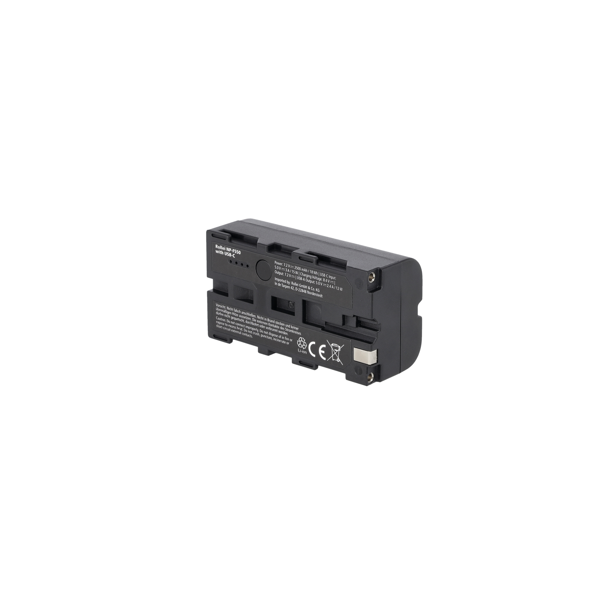 Battery with USB-C | Type NP-F | various capacities