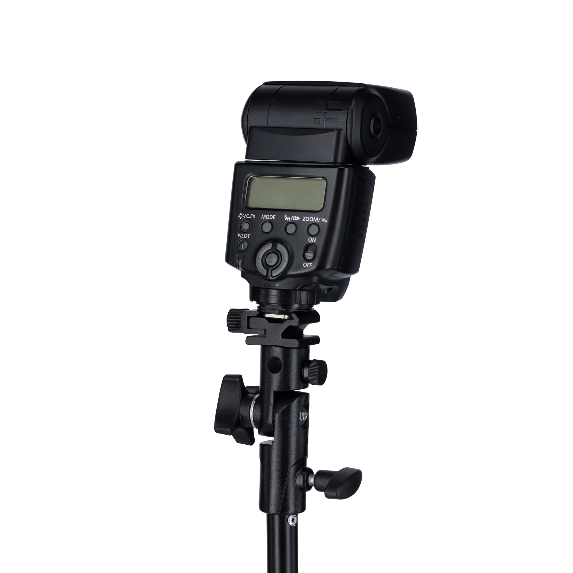 Flash Swivel Bracket I with Umbrella Holder I for Shoe Mount Flashes