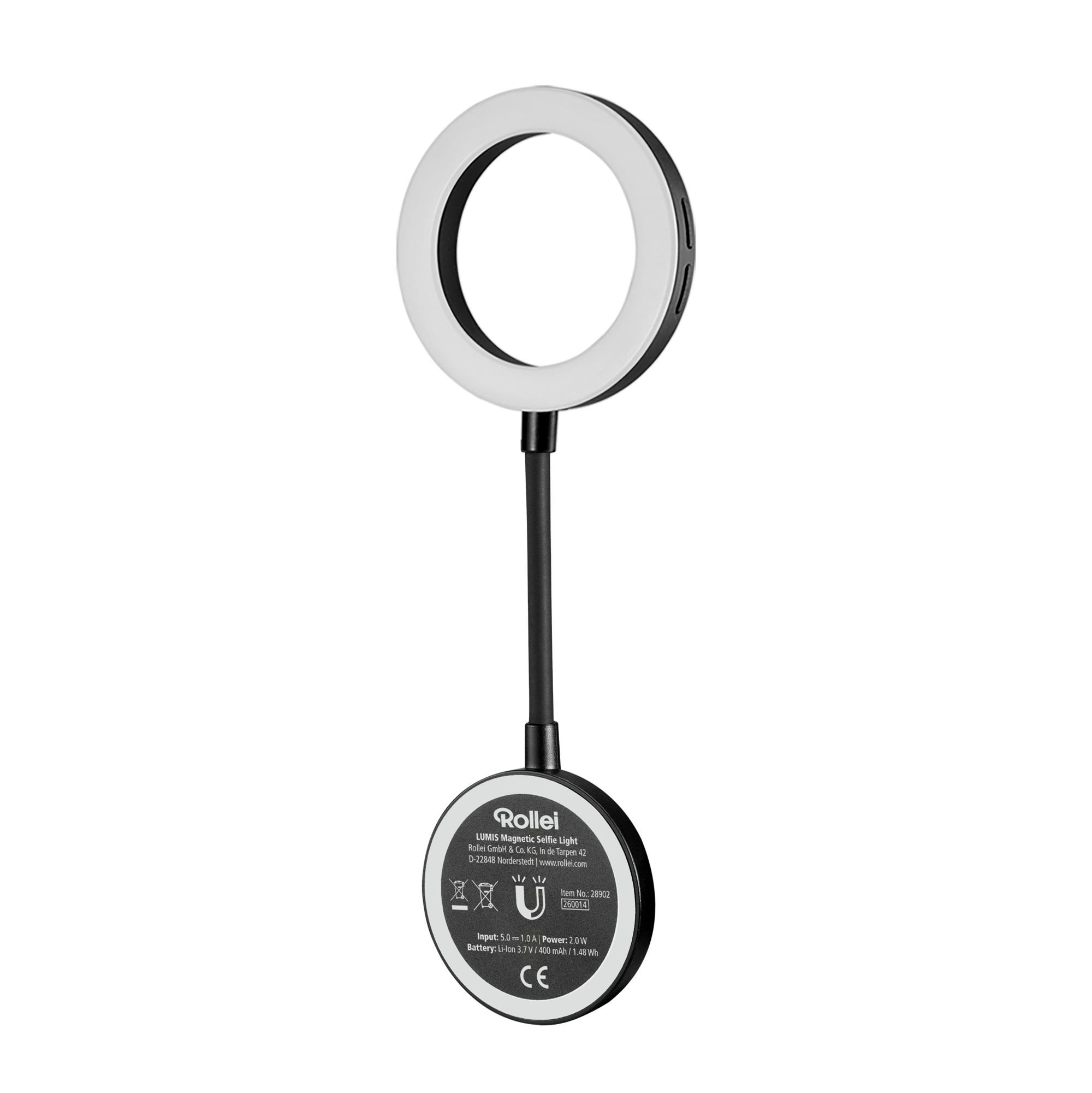 Bundle 2x LUMIS Magnetisches LED-Ringlicht