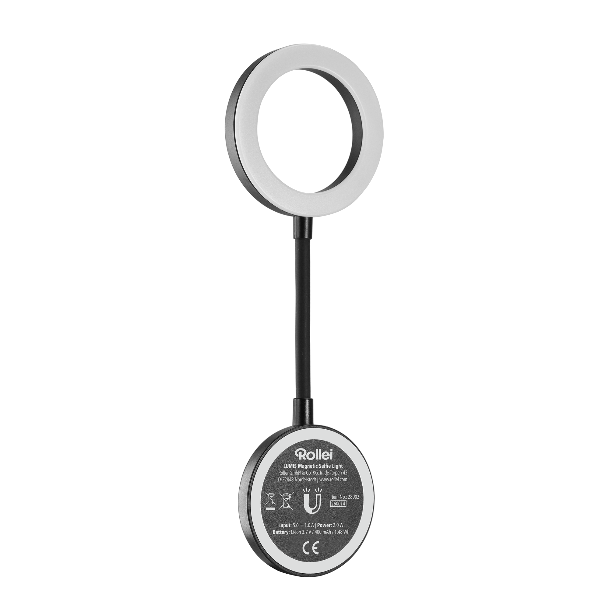 Bundle 2x LUMIS Magnetisches LED-Ringlicht