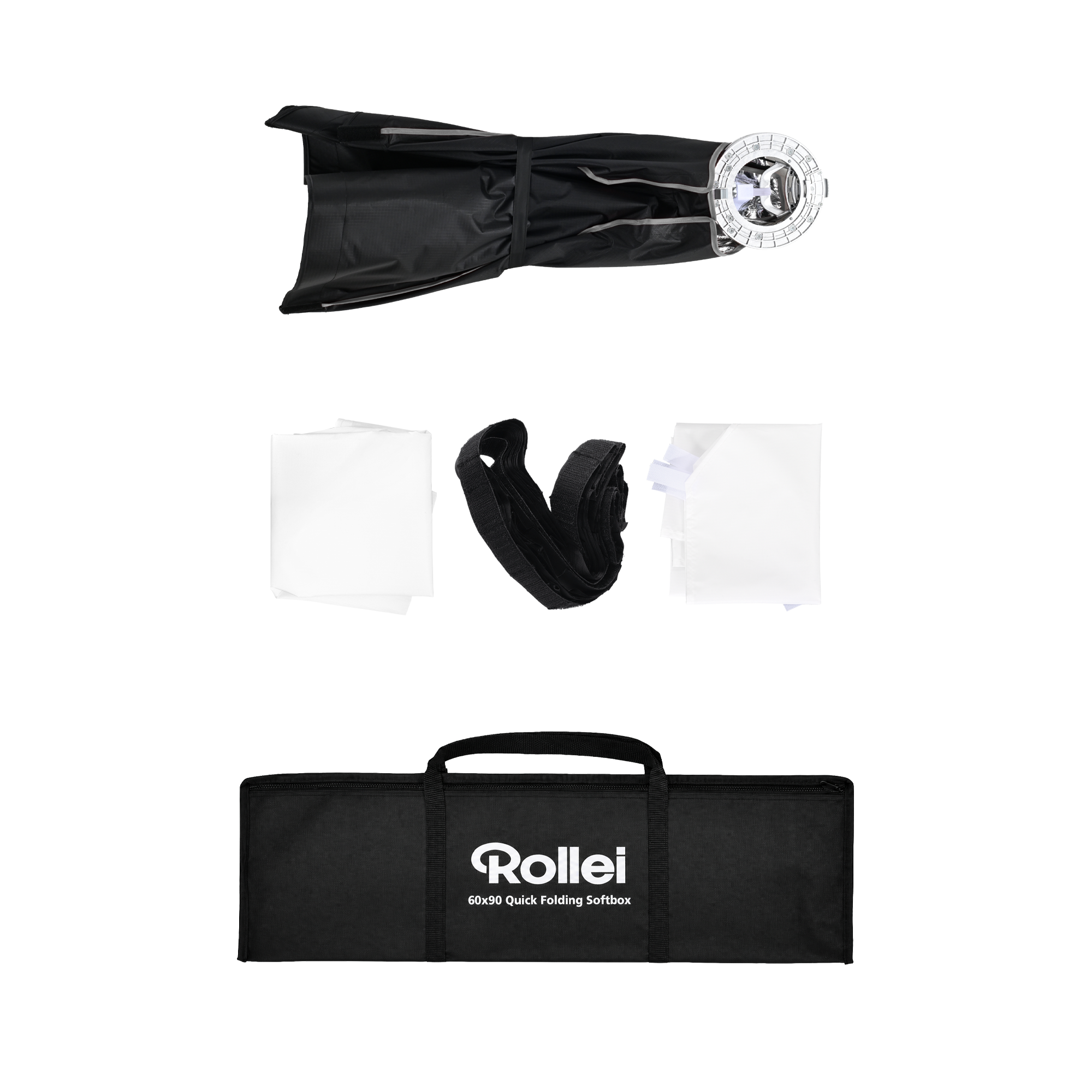 Softbox | Schnellverschluss, Aufklapp-System & Gitter | Rechteck