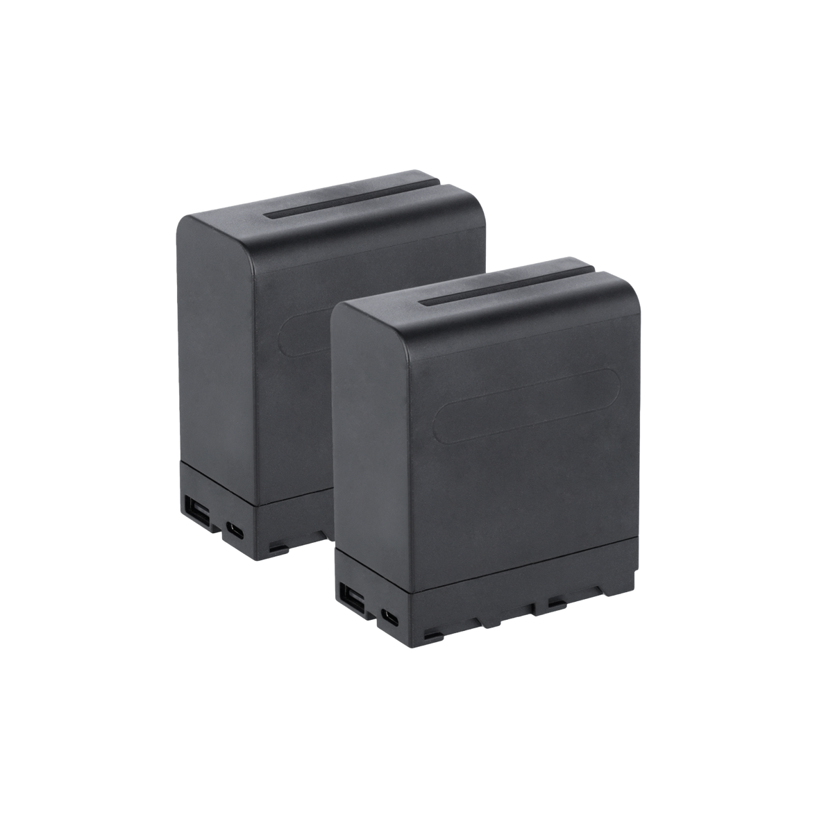 Bundle 2x NP-F Akku mit USB-C | versch. Kapazitäten