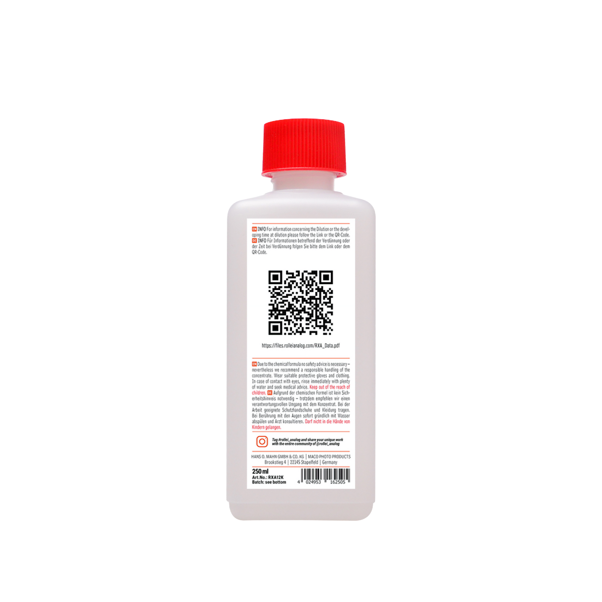 Rollei RXA Fix Acid 250ml | Fixer Bath