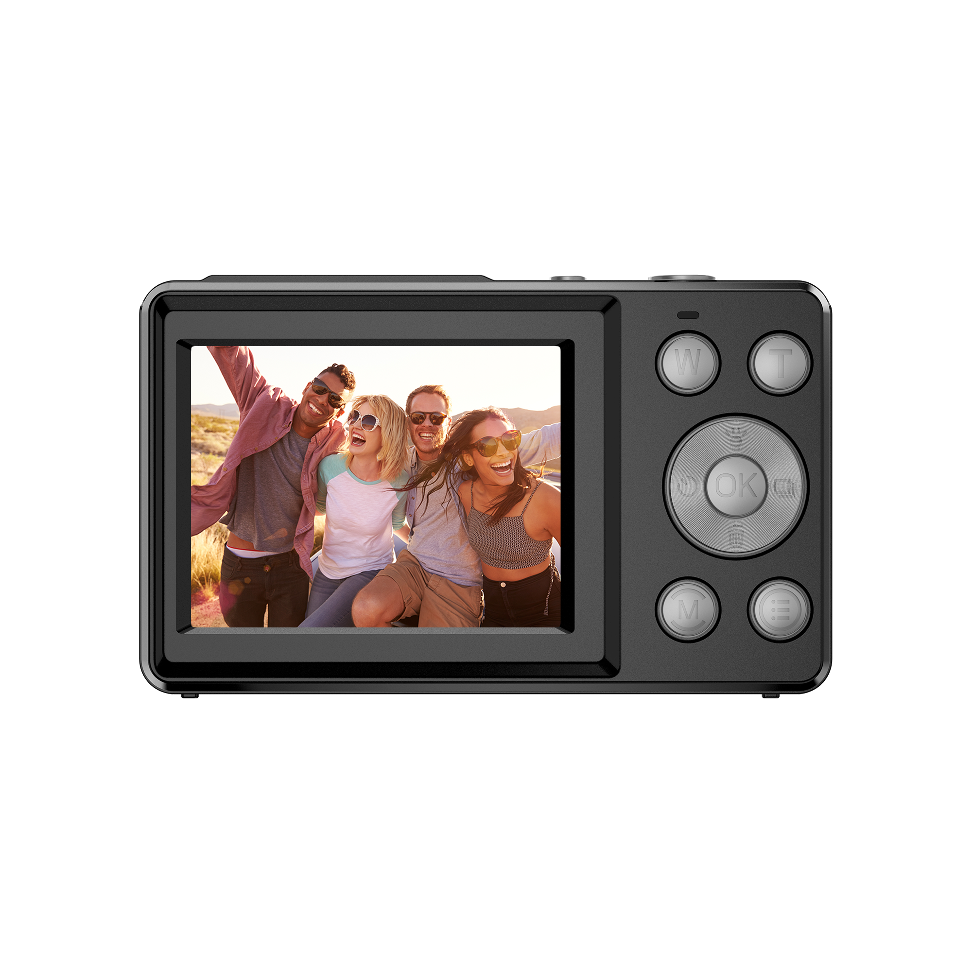 B-Ware Compactline Pocket | Transparent | 48MP Digitalkamera mit 4K