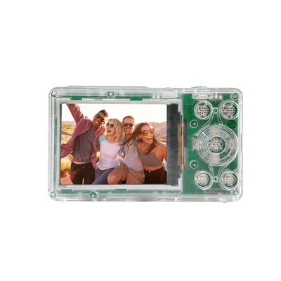 Compactline Pocket | Transparent | 48MP Digitalkamera mit 4K