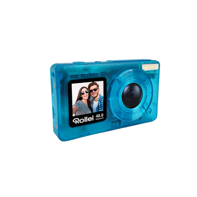 Compactline Pocket | Transparent | 48MP Digitalkamera mit 4K