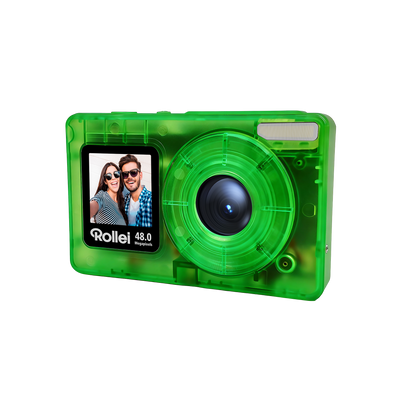Compactline Pocket | Transparent | 48MP Digitalkamera mit 4K