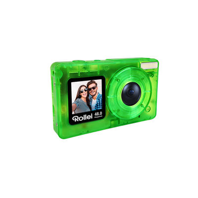Compactline Pocket | Transparent | 48MP Digitalkamera mit 4K