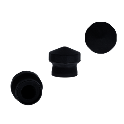 Set of 3 rubber feet for tripods