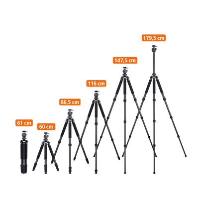 Rock Solid Alpha Mark III - Carbon Stativ