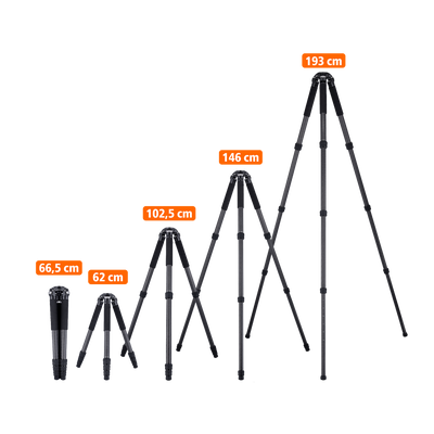 Rock Solid Alpha XL Mark III - Carbon Tripod