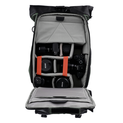 Fotoliner Ocean Rolltop | Kamerarucksack