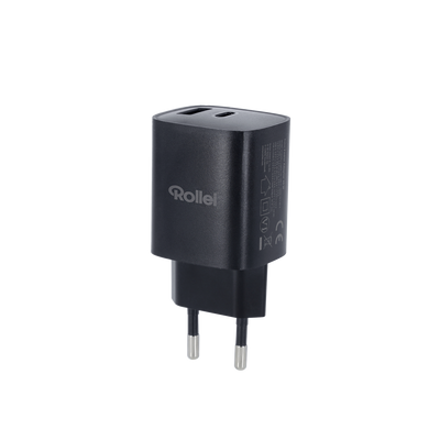 Bundle Schnellladegerät 30 W inkl. 1x USB-C und 1x USB-A Kabel