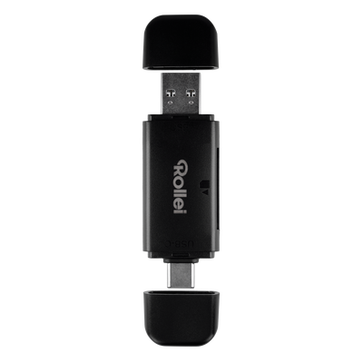 Bundle 2-in-1 Kartenlesegerät + Case | Micro-SD & SD