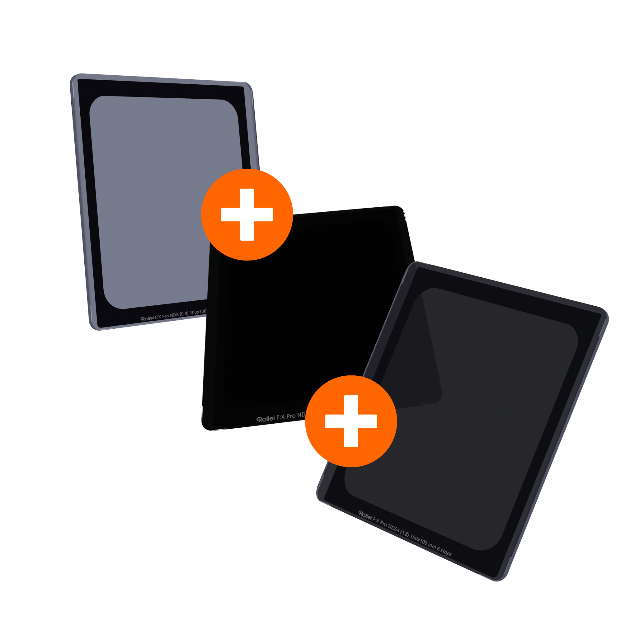 Bundle 3x F:X Pro ND Rectangular Filters 100mm
