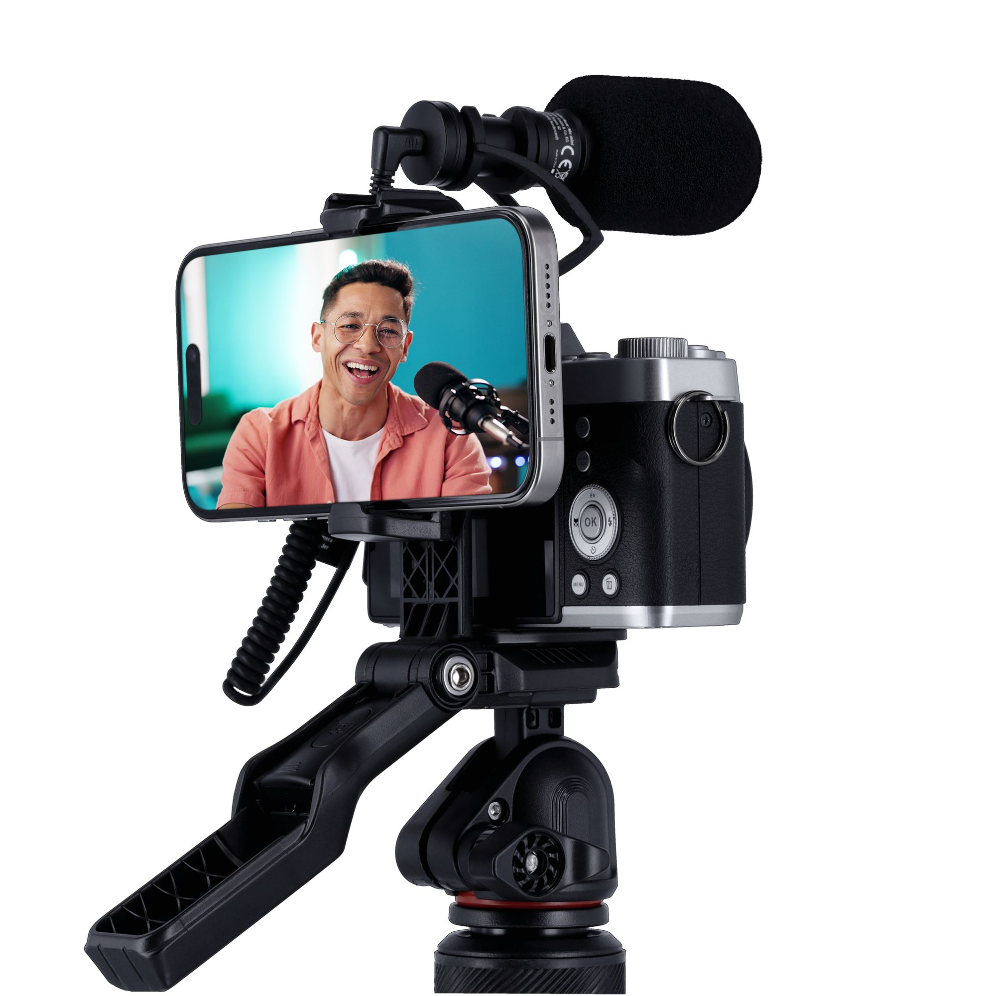 Content Creator Travel Kit | Actioncam, Stativ & Tasche im Bundle