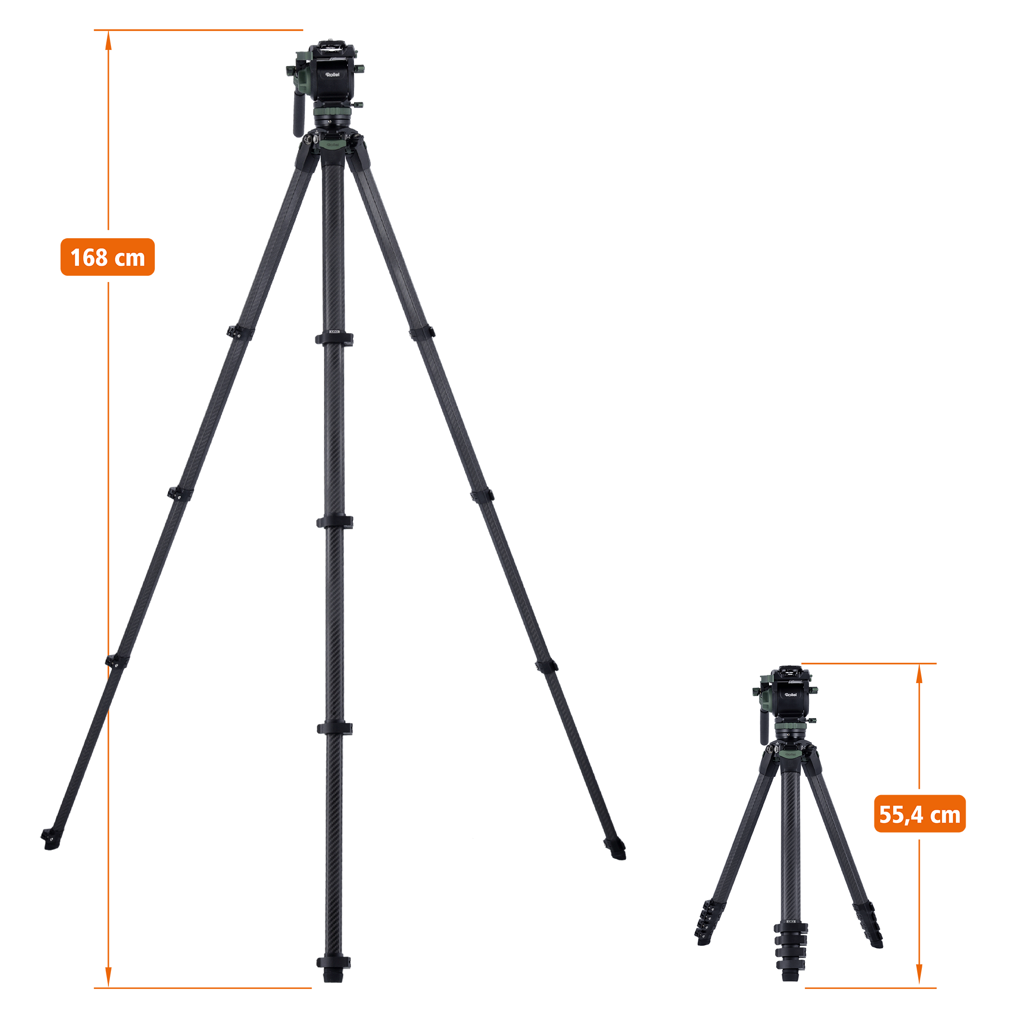 Lion Rock Pro Instinct Video incl. Tripod Head