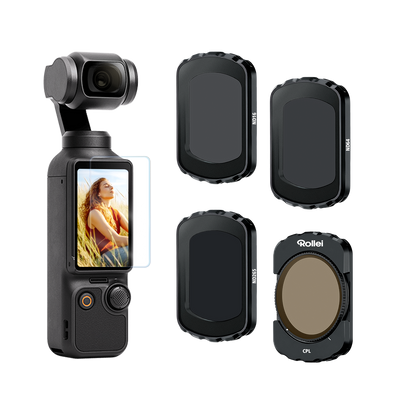 DJI Osmo Pocket 3 & 4 Filter-Set | CPL, ND16, ND64, ND256