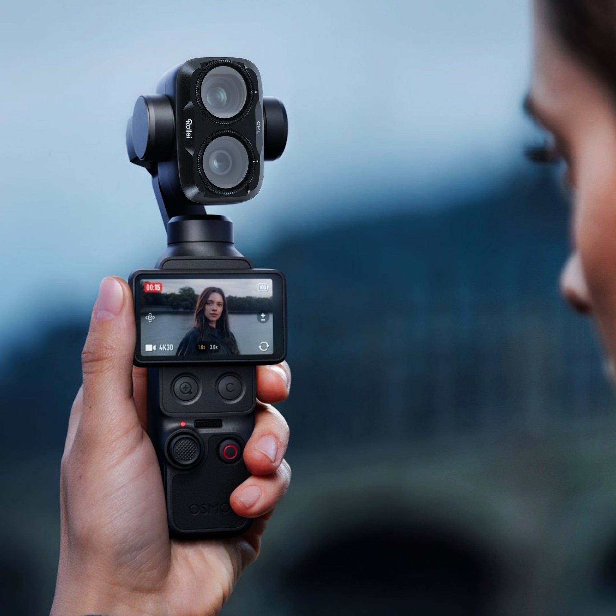 DJI Osmo Pocket 4 Pro Filter-Set | CPL, VND2-32, Black Mist