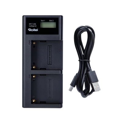 B-Ware Akku-Ladegerät für NP-F-Akkus