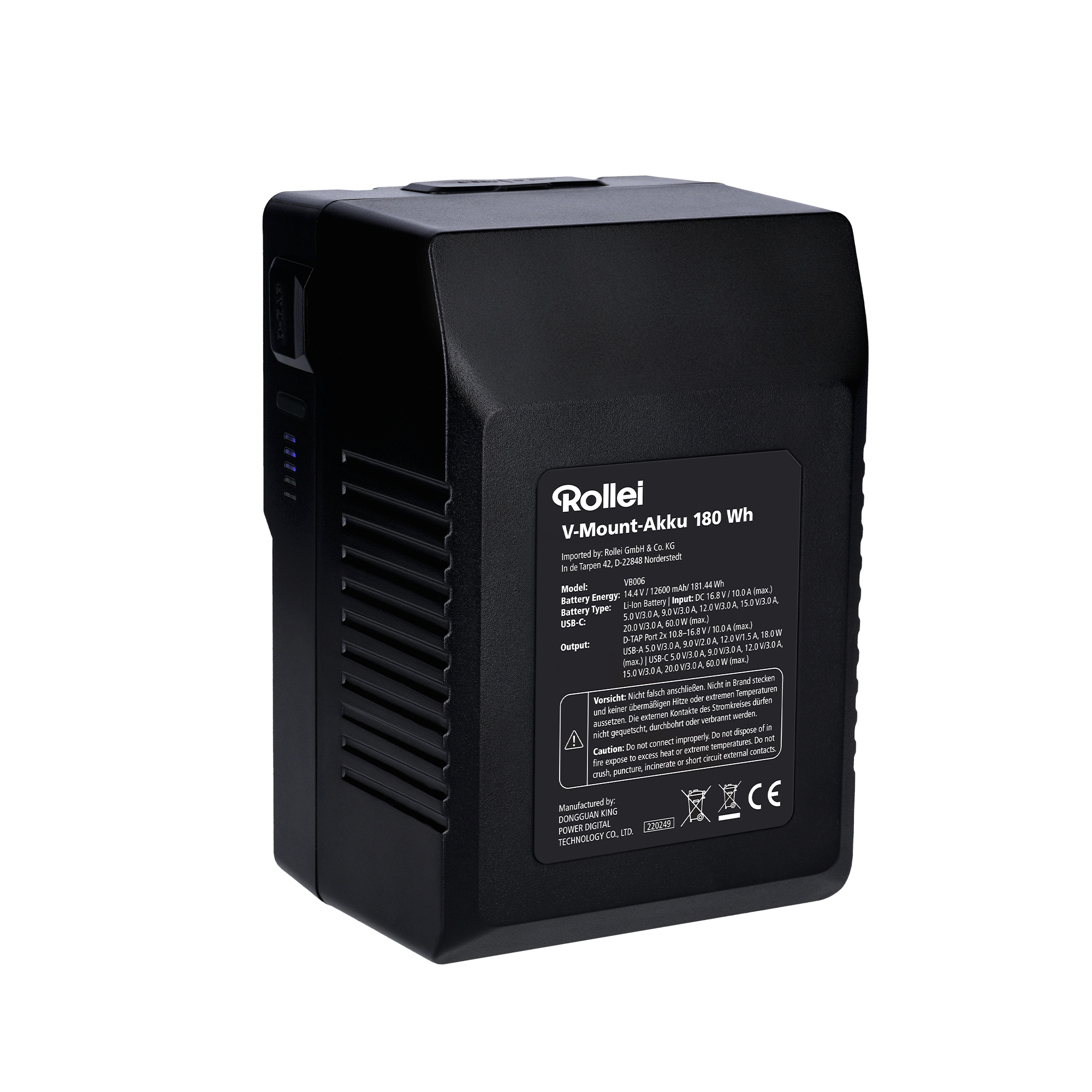 B-Stock V-Mount Battery 180Wh