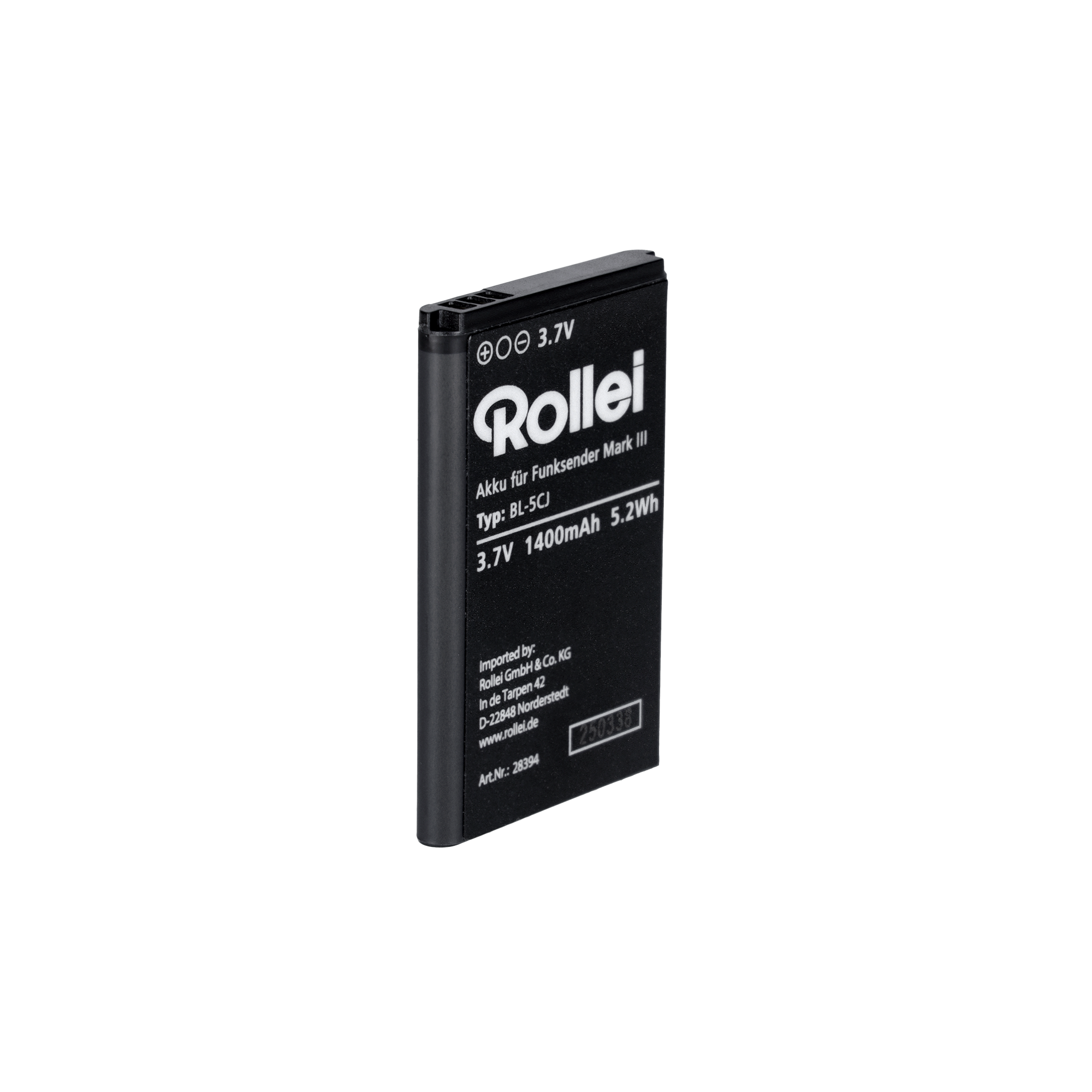 Battery for Mark III radio transmitter