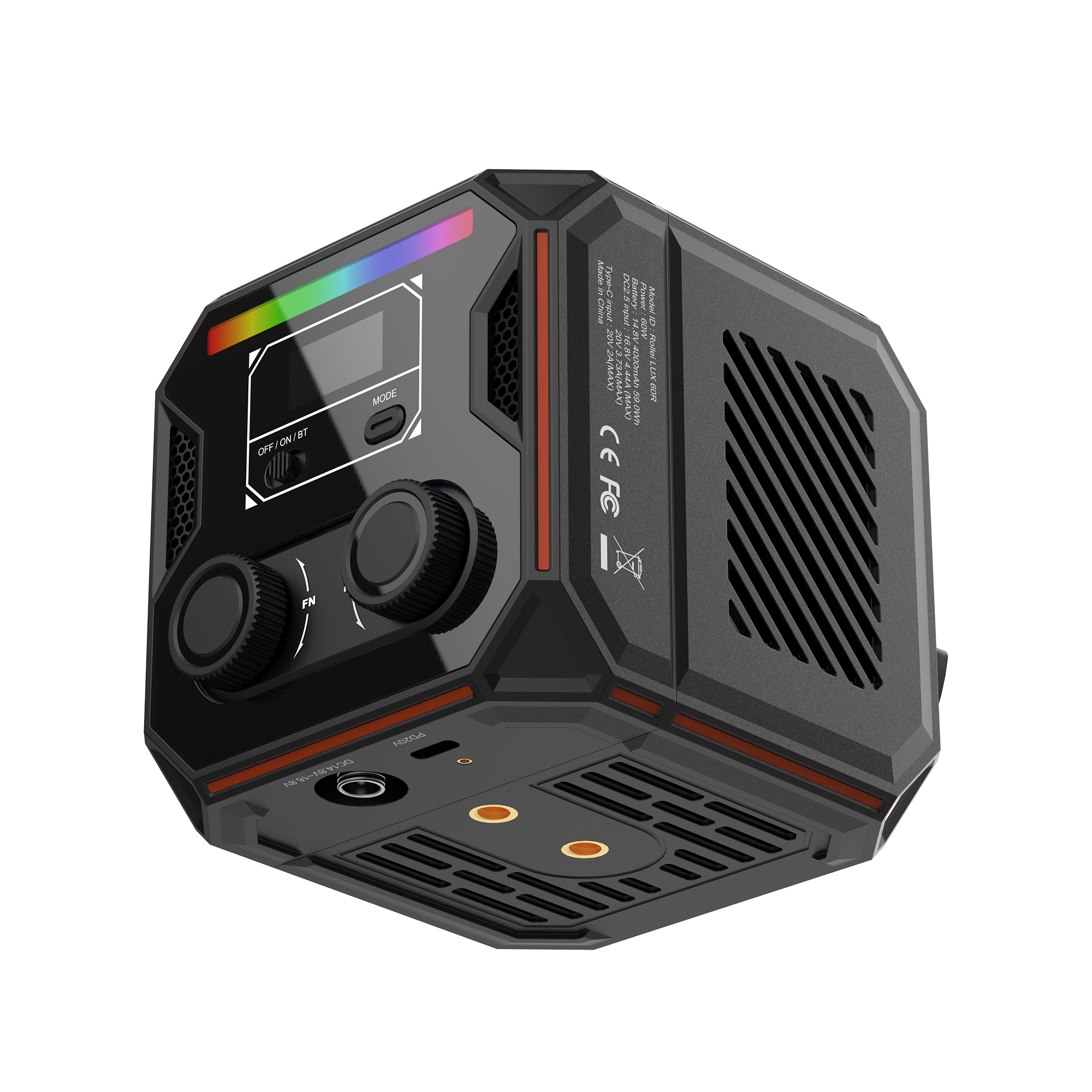 LED Continuous Light | RGB Cube 60 | LUX Series