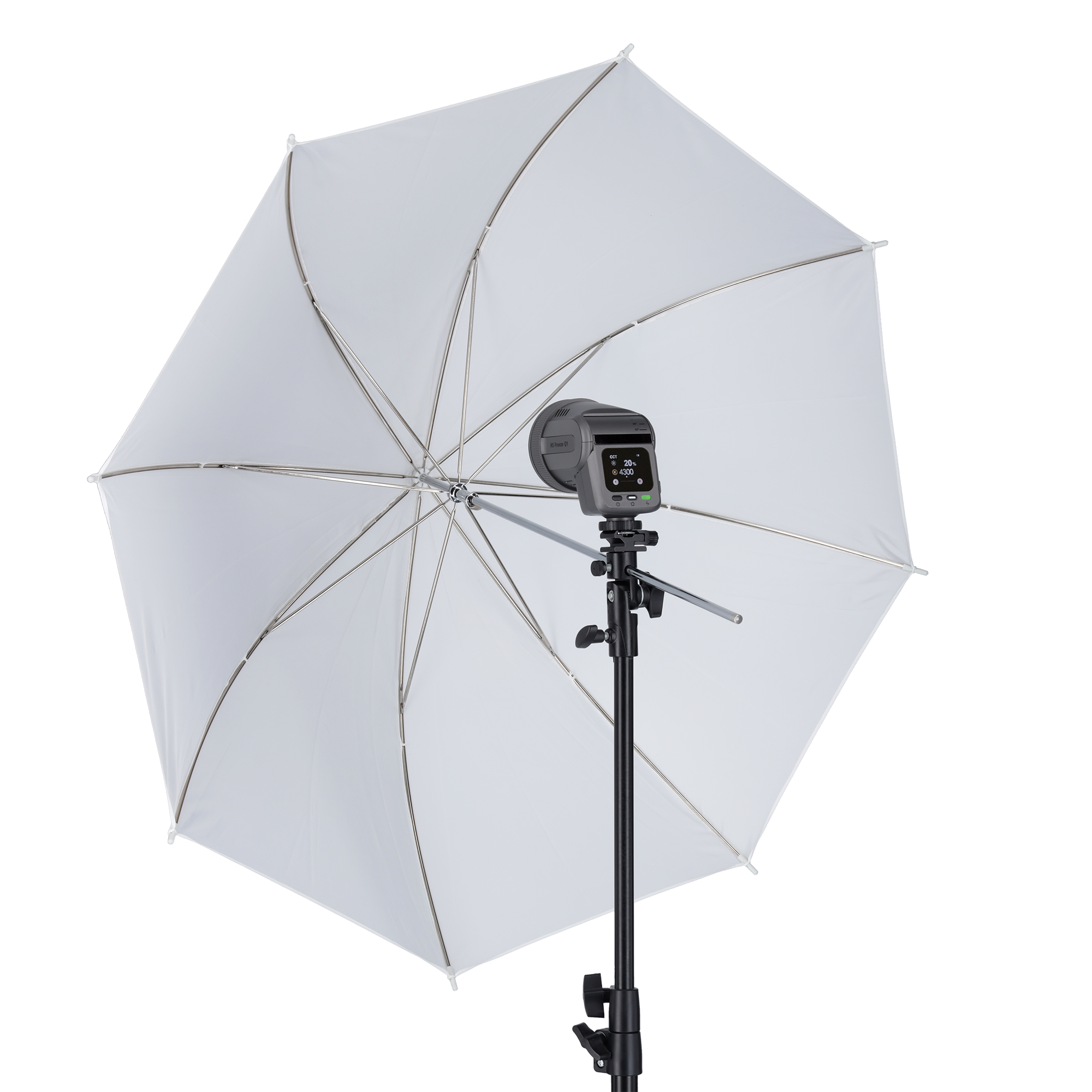 Flash Swivel Bracket I with Umbrella Holder I for Shoe Mount Flashes