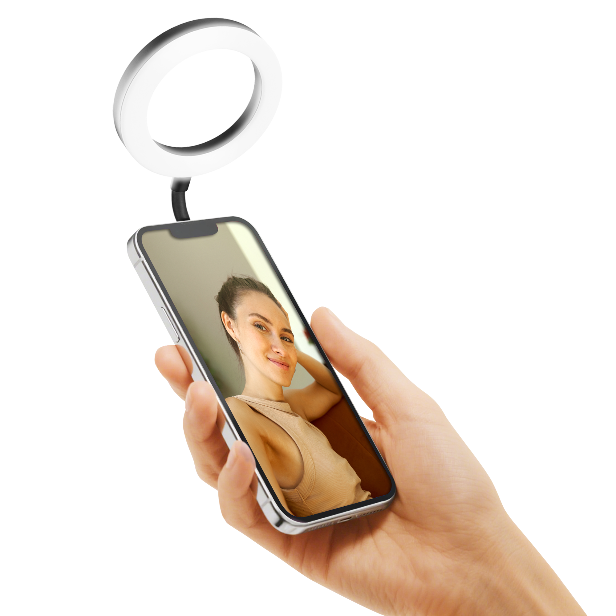 Bundle 2x LUMIS Magnetisches LED-Ringlicht