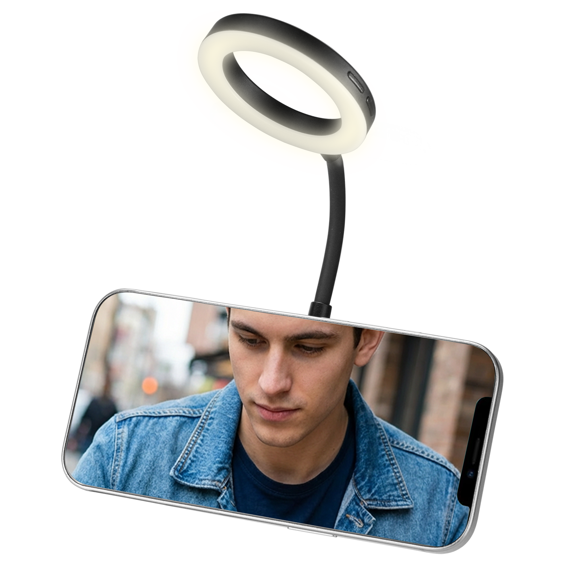 Bundle 2x LUMIS Magnetisches LED-Ringlicht