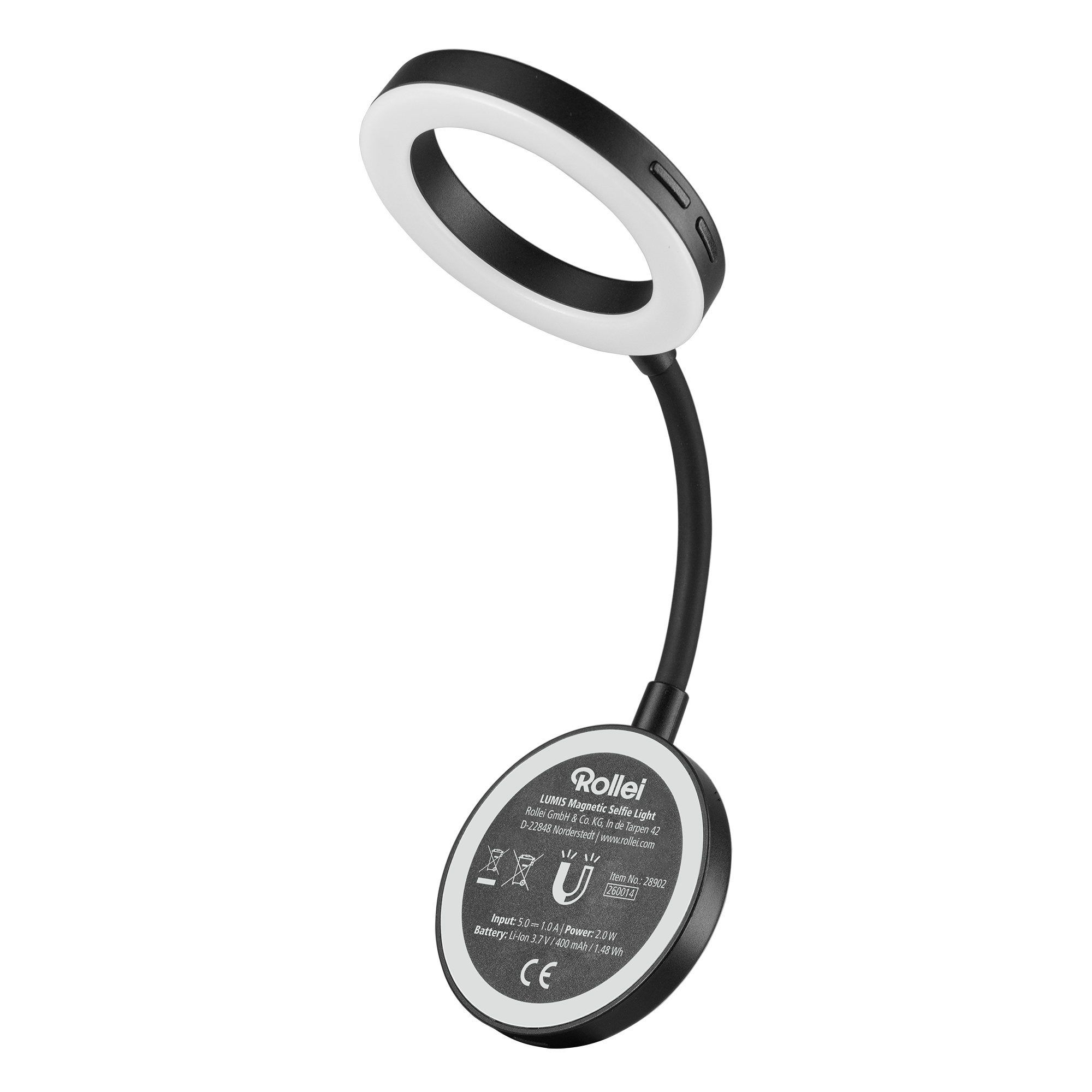 Bundle 2x LUMIS Magnetisches LED-Ringlicht