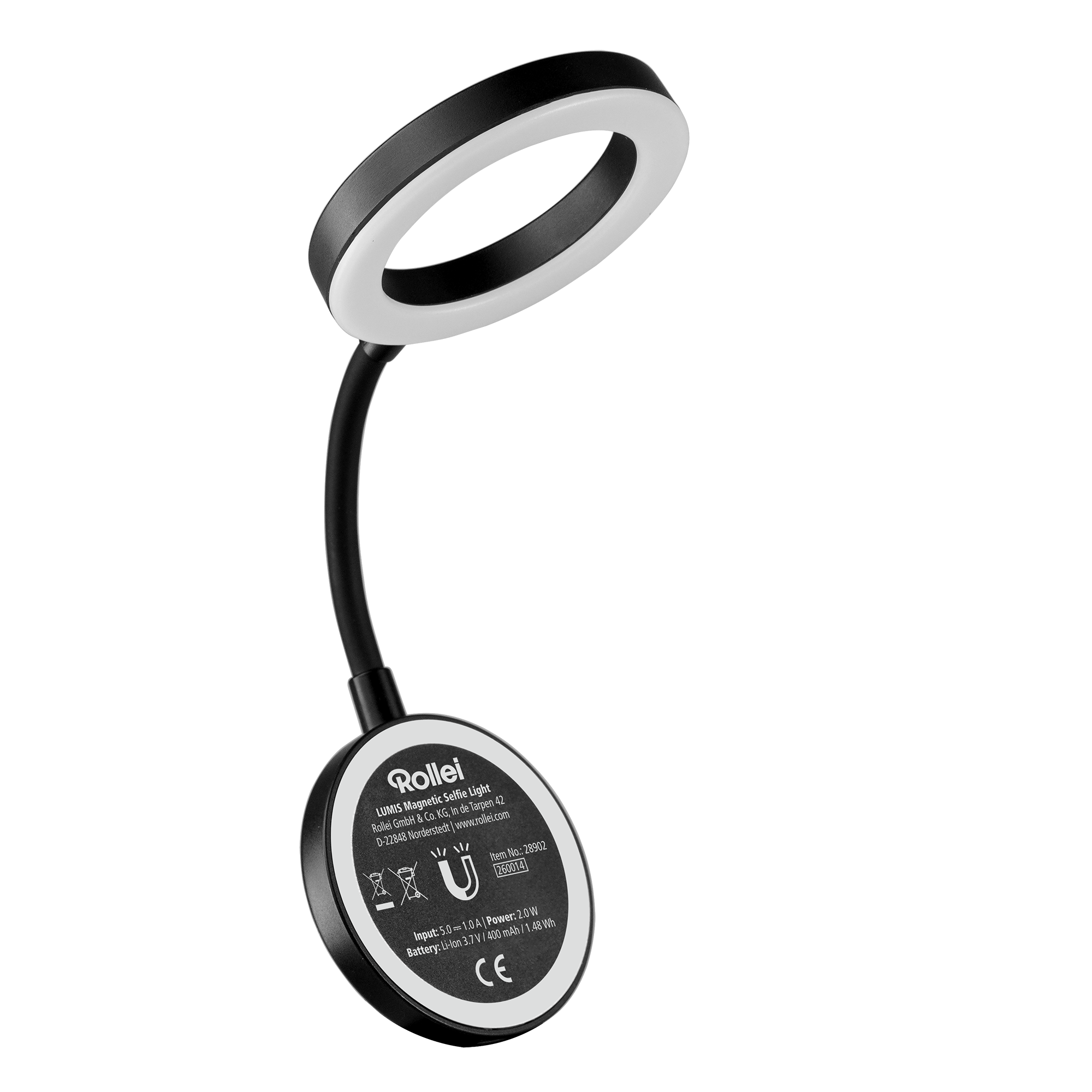 Bundle 2x LUMIS Magnetisches LED-Ringlicht