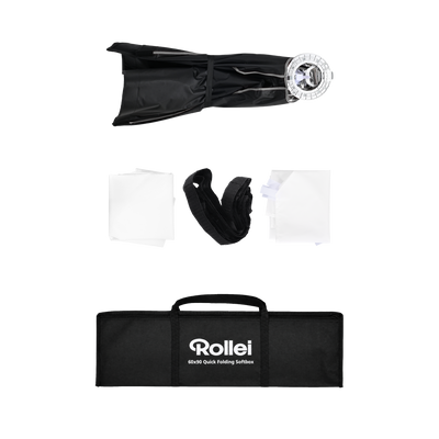 Softbox | Schnellverschluss, Aufklapp-System & Gitter | Rechteck