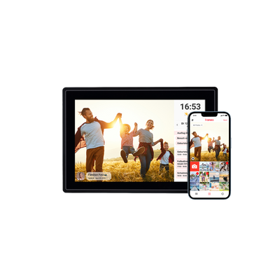 B-Ware: Smart Frame WiFi 100 - Digitaler Bilderrahmen - Schwarz