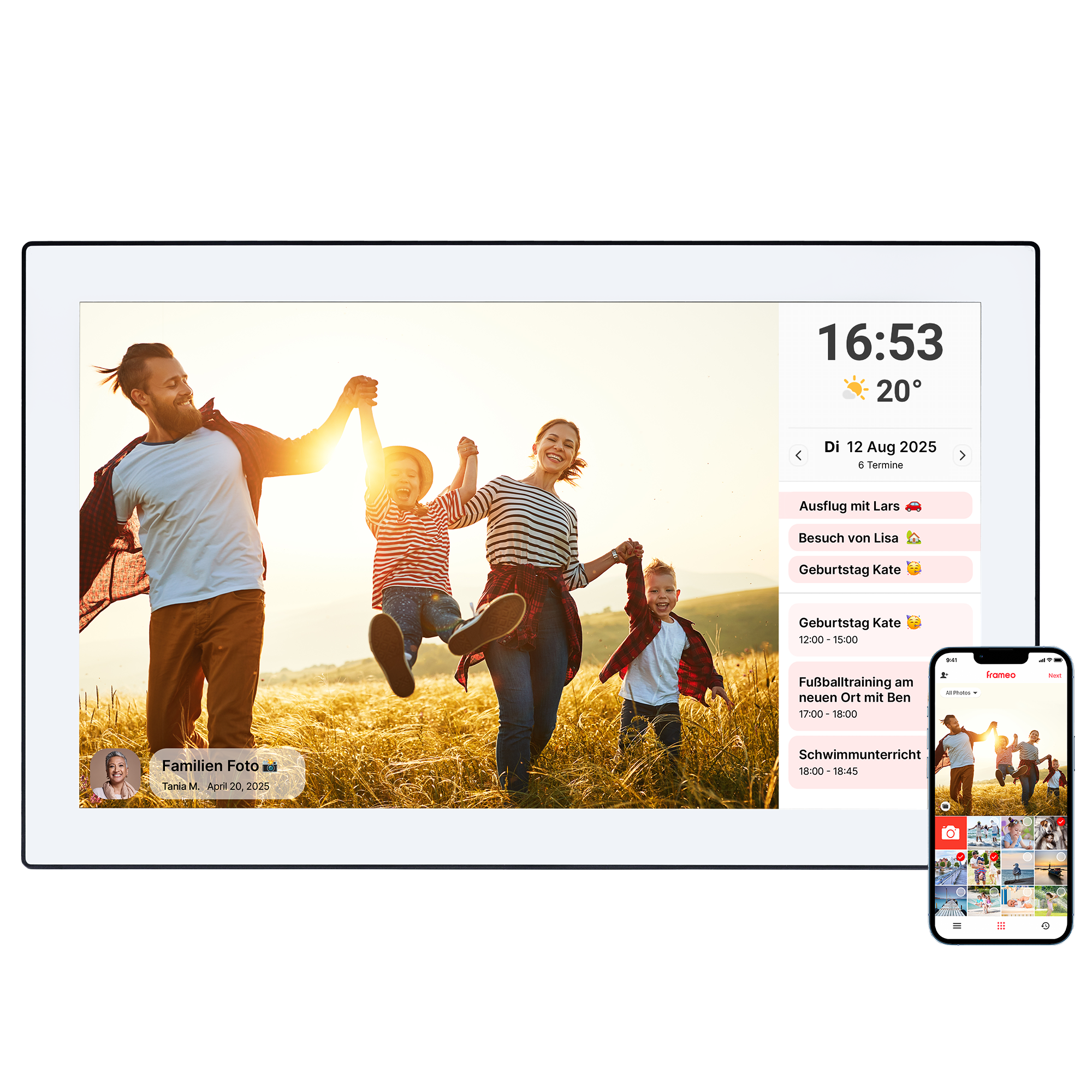 Smarter Bilderrahmen | 21,5" | Modell 211