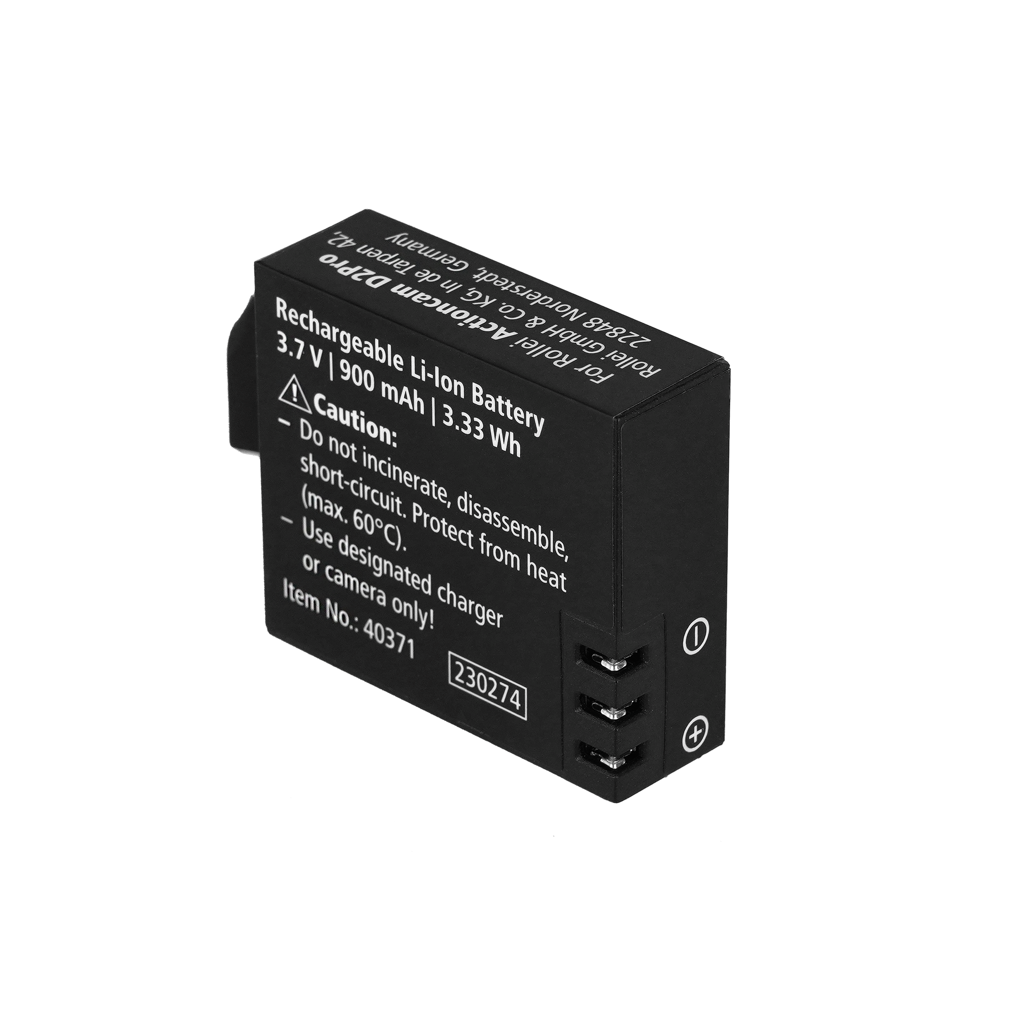 Action Camera Spare Battery