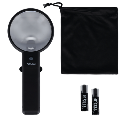 Handlupe I mit LED-Licht