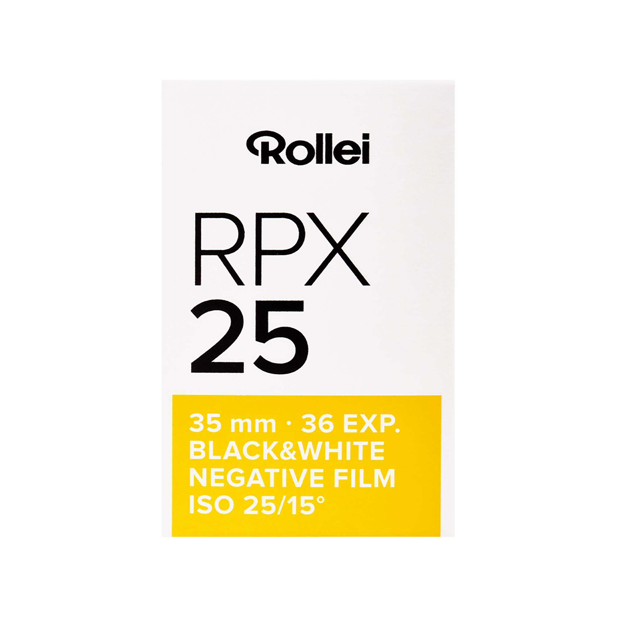RPX Black and White Negative Film | 35mm & Roll Film | ISO 25 / 100 / 400