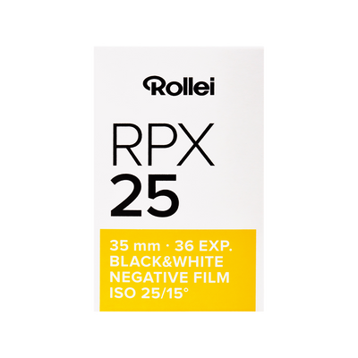 RPX Black and White Negative Film | 35mm & Roll Film | ISO 25 / 100 / 400