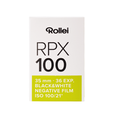 RPX Black and White Negative Film | 35mm & Roll Film | ISO 25 / 100 / 400