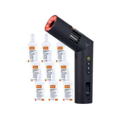 Bundle SmokeMaster Pro RGB | Nebelmaschine inkl. 9er-Set Nebelflüssigkeit