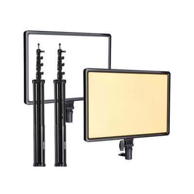 Bundle 2x LUMIS LED Panel + Light Stands | Bi-Color