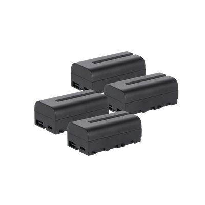 Bundle 4x NP-F Akku mit USB-C | versch. Kapazitäten
