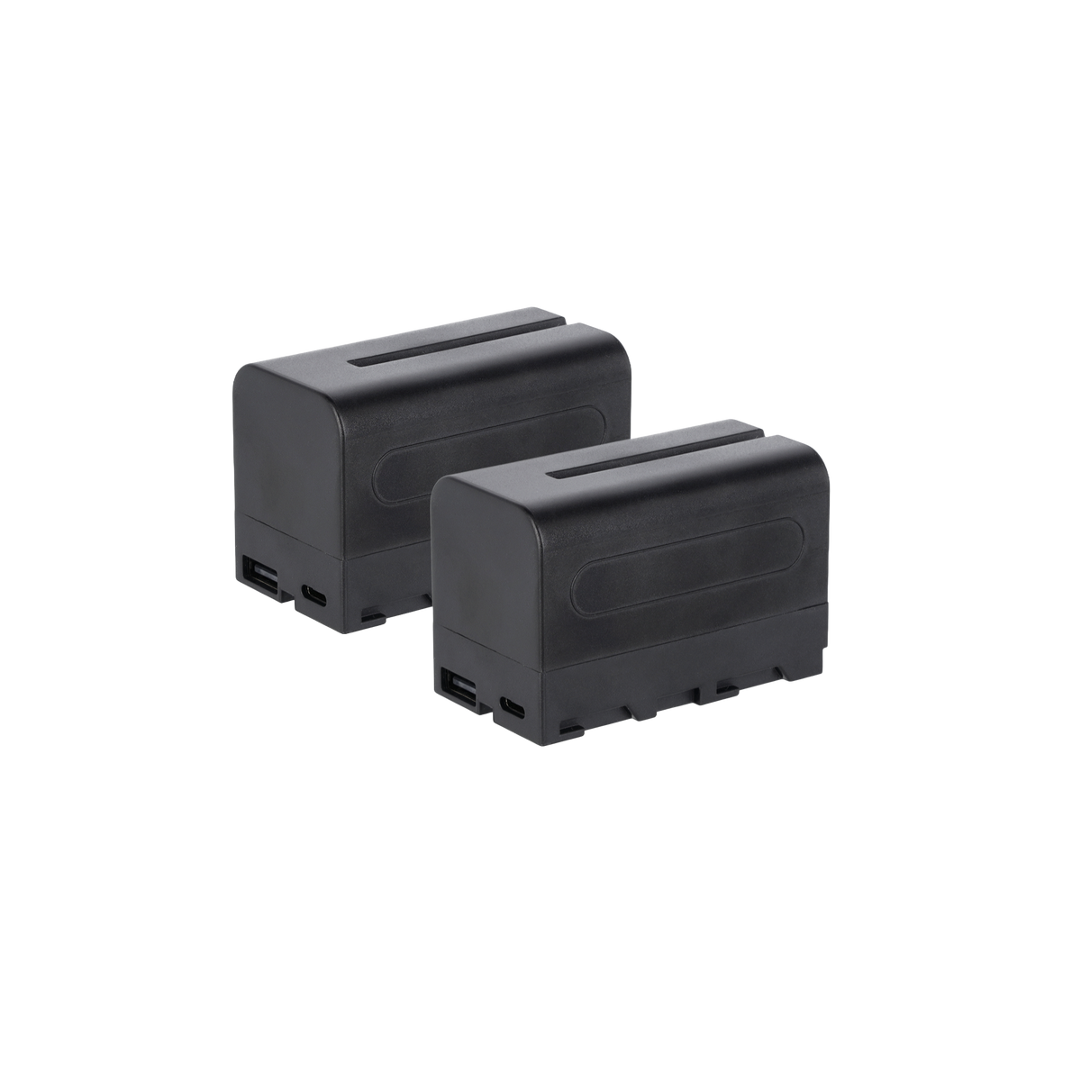 Bundle 2x NP-F Akku mit USB-C | versch. Kapazitäten