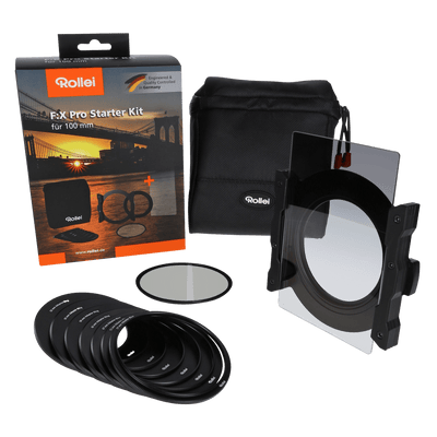 Rollei Filter F:X Pro Starter Kit (Soft GND8 Grauverlaufsfilter + Polfilter)